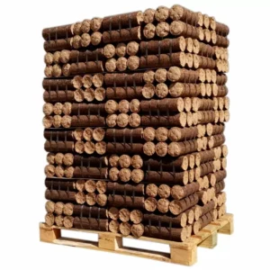 BOIS DENSIFIÉ - SANS EMBALLAGE PLASTIQUE INDIVIDUEL - PALETTE DE 960 KG
